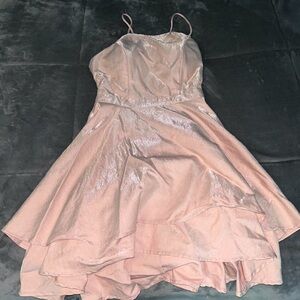 Sequin Hearts Blush Pink Dress